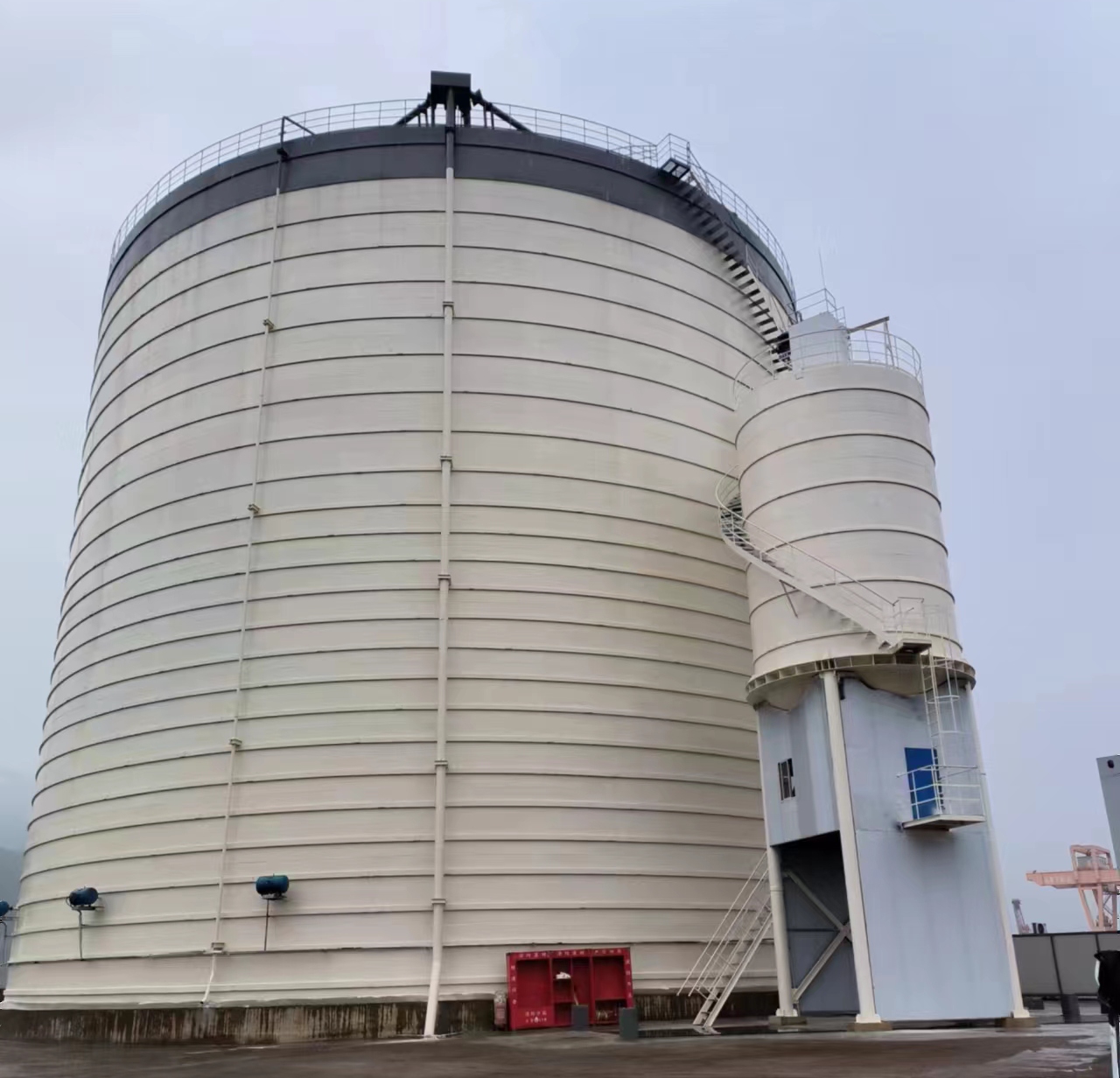 金寨10万吨水泥钢板库