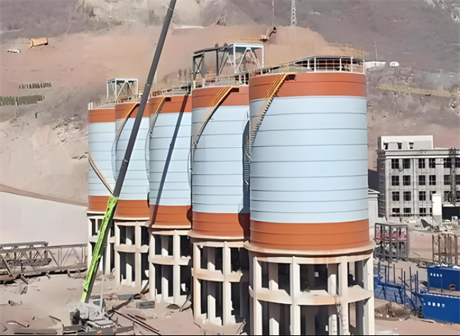 金寨高架钢板仓