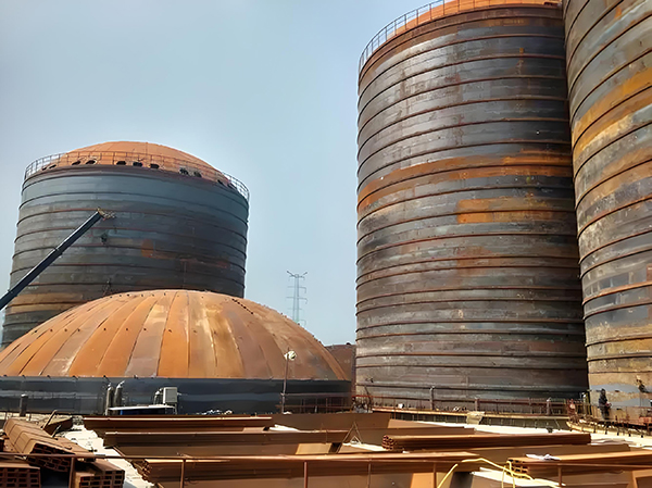 金寨焦粉钢板仓